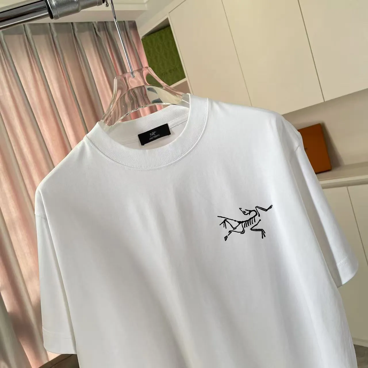 ARC'TERYX* 2025 New Arrival logo t g Same Style Size：S M L XL XXL ：Black White Green Red